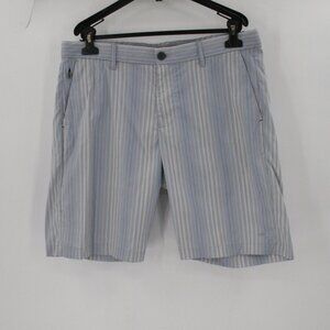 Tommy Bahama Shorts Mens 36 10" Nylon Blend Striped Isla Bay Stretch Island Zone